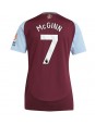 Aston Villa John McGinn #7 Replika Hemmakläder Dam 2024-25 Kortärmad